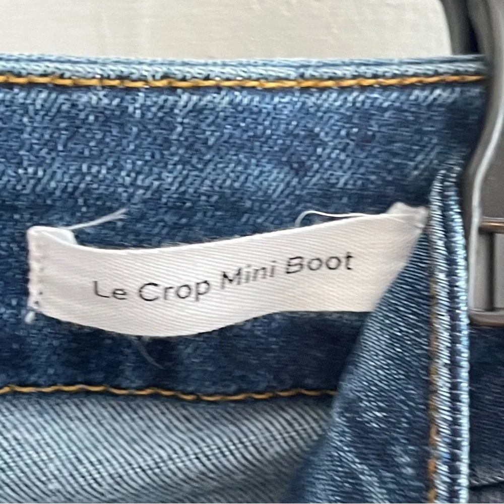 Frame Denim Le Crop Mini Boot flare Jeans Women’s Size 25 - Picture 12 of 13